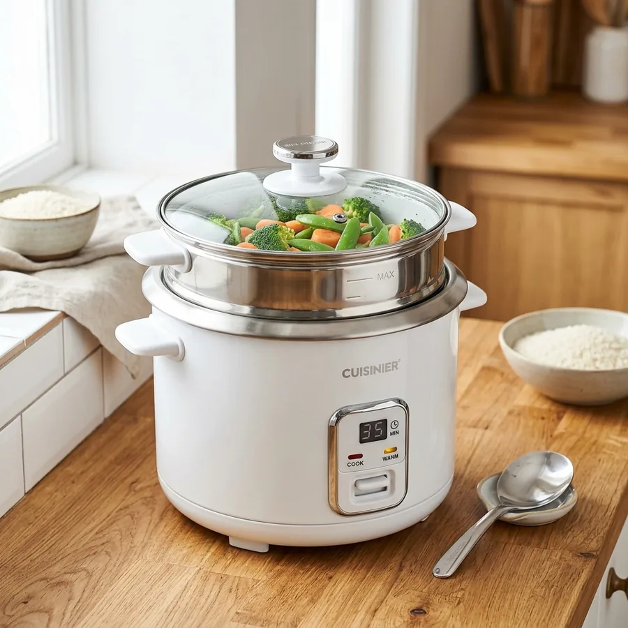 Classic Stainless Steel Rice Cooker