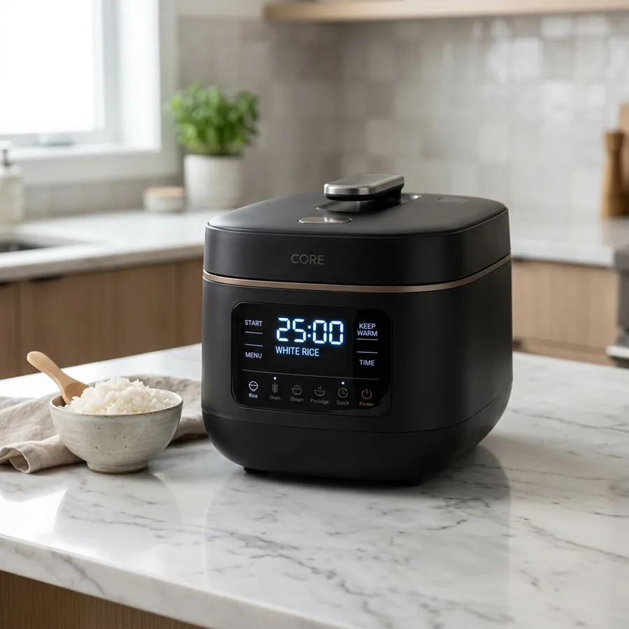 Smart Digital Rice Cooker (5-Cup)