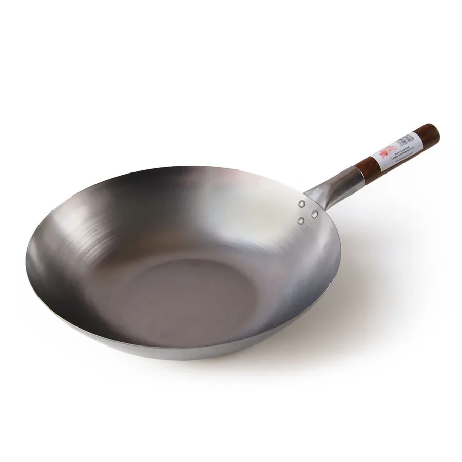 Flat Bottom Carbon Steel Wok